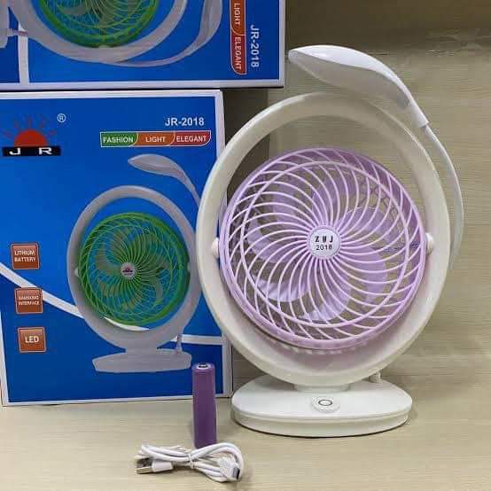 𝐉𝐑-2024 rechargable fan