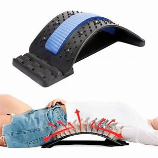 Back Stretcher for Pain Relief, Spine Deck Back Stretcher for Lower Back Lumbar Relief