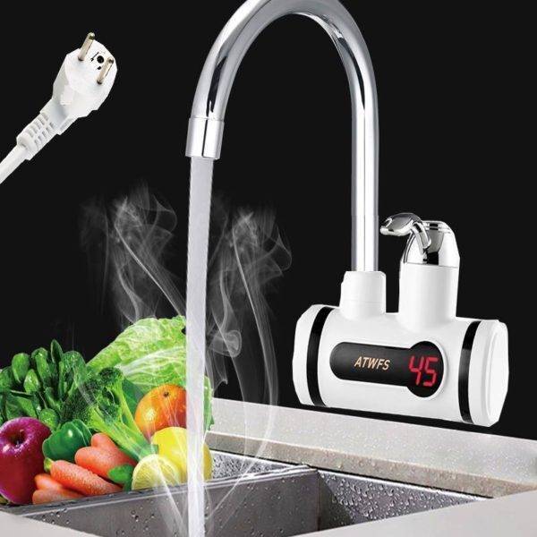 Instant Hot Water Tap basin or wall