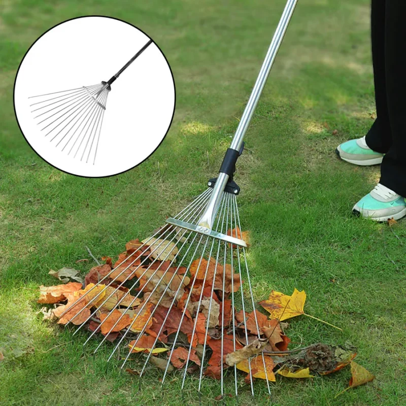 Garden Rake Rakes Farm Equipment Leveling Gardening For Tools Agricultural Supplies Sea Sand Leaf Agriculture Furniture Metal