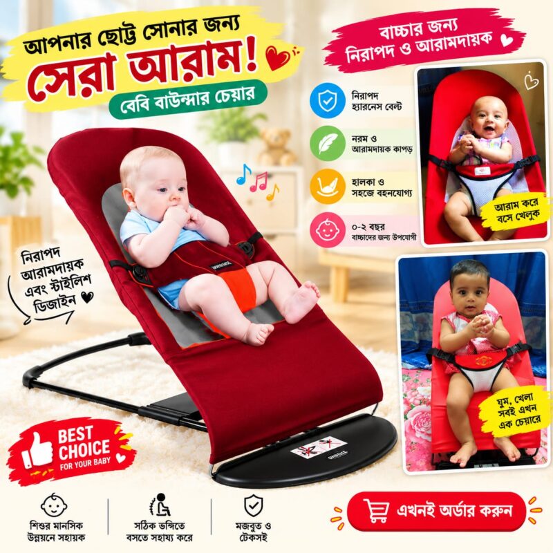 Adjustable Baby Bouncer Chair