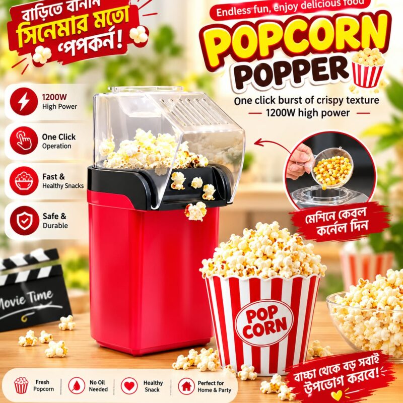 Electric Mini Popcorn Maker